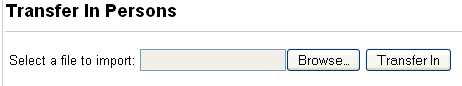 Transfer In Persons